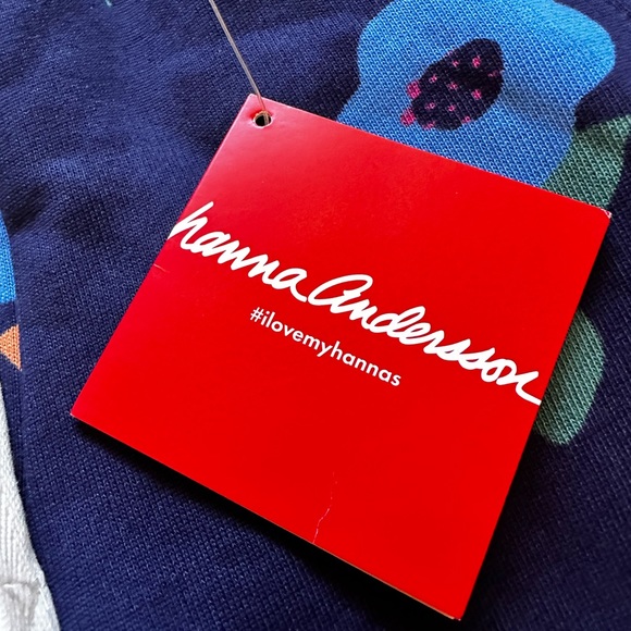 NWT Hanna Andersson Girls Joggers 6/7 - Picture 2 of 4